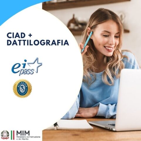 Pacchetto IDCERT DigiComp 2.2 + Dattilografia